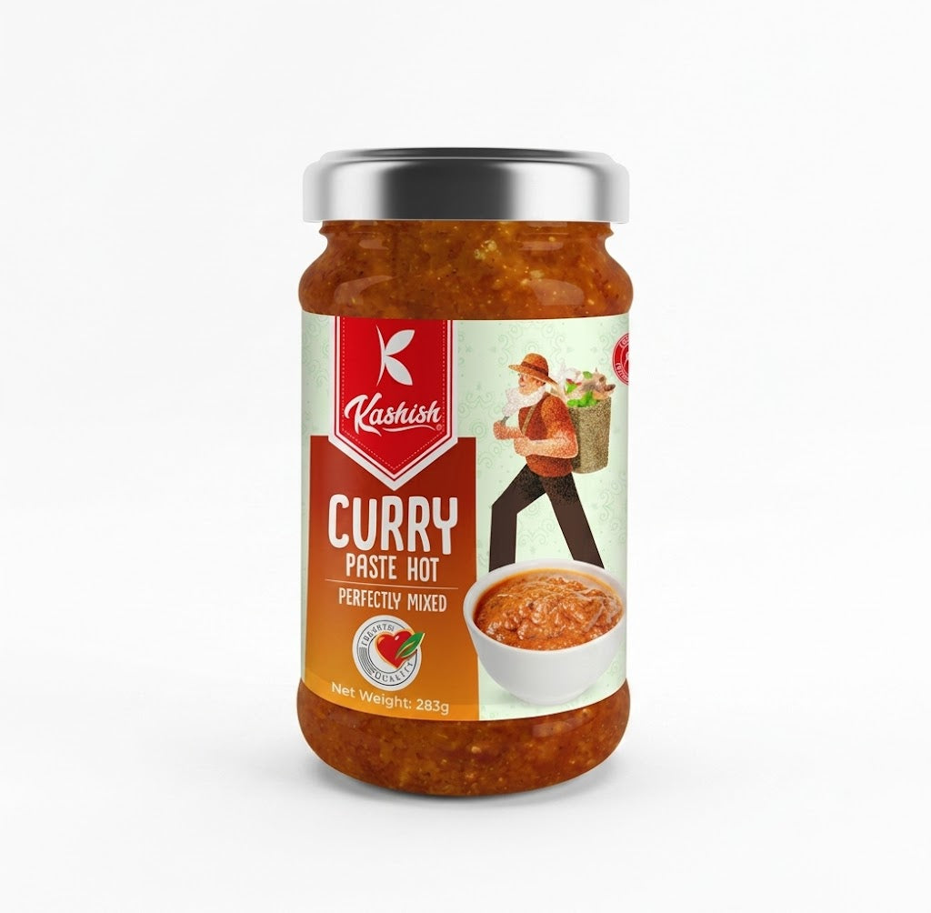 Kashish Curry Paste Hot 283G