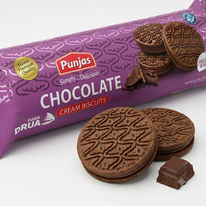 Punjas Chocolate Cream Biscuits 250G