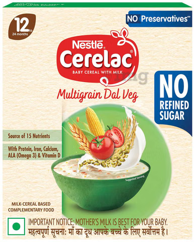 Cerelac Multigrain Dal Veg 12+ 300Gm