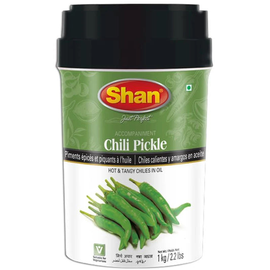 Shan Green Chilli Pickle 1Kg