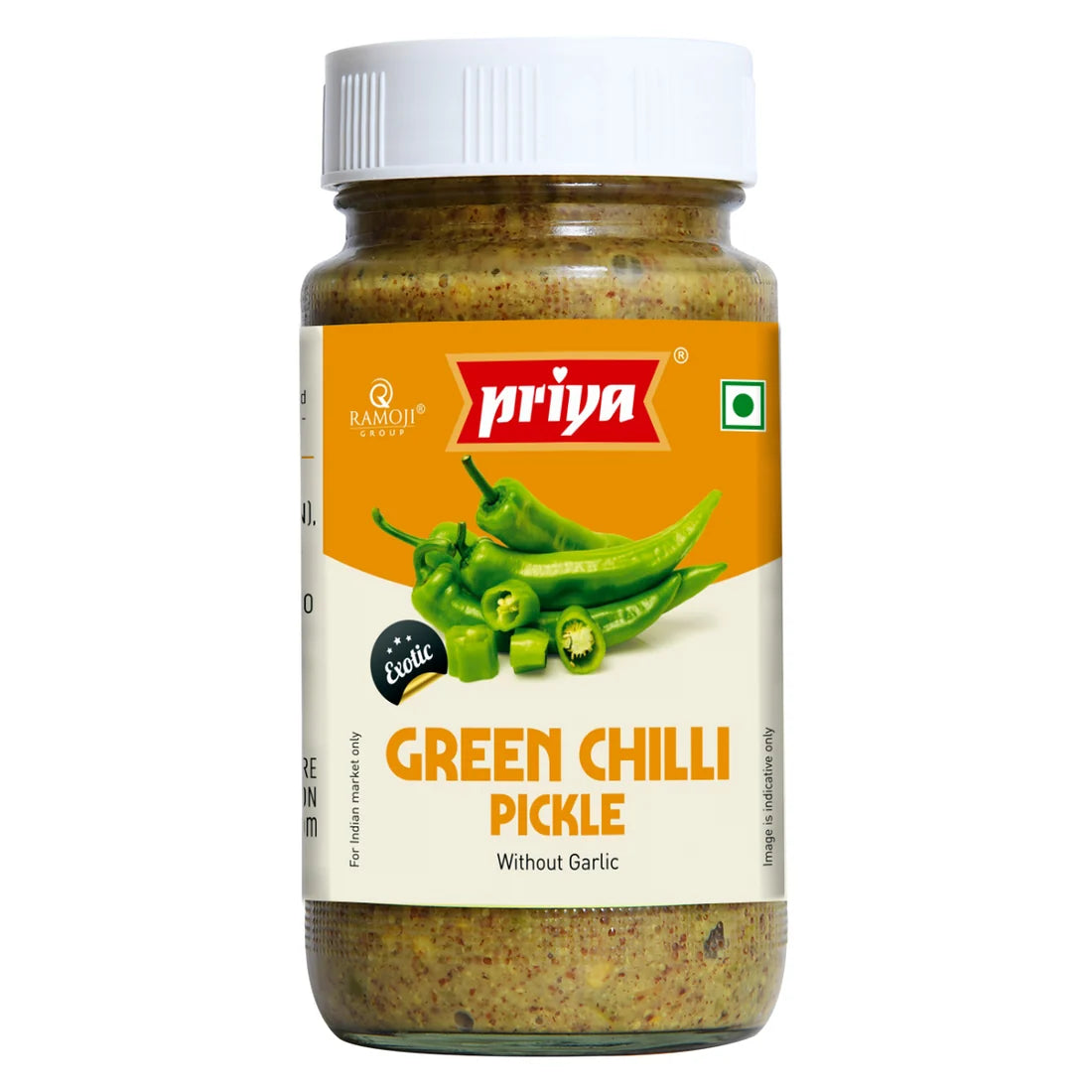 Priya Green Chilli Pickle 300G
