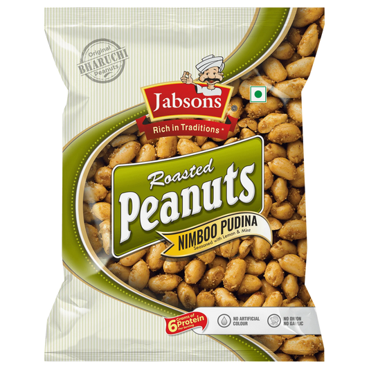 Jabsons Peanuts Nimboo Pudina 140Gm