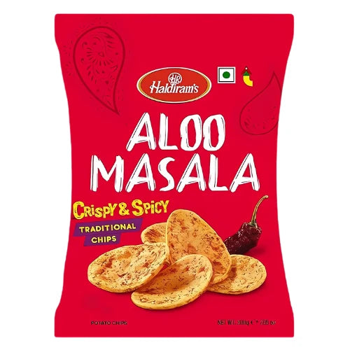 Haldirams Aloo Masala Crispy & Spicy Chips 200G