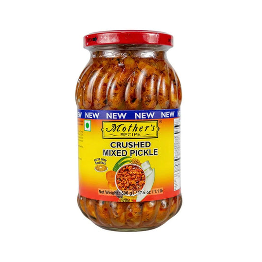 Mothers Crushed Mixed Pickle 500Gm