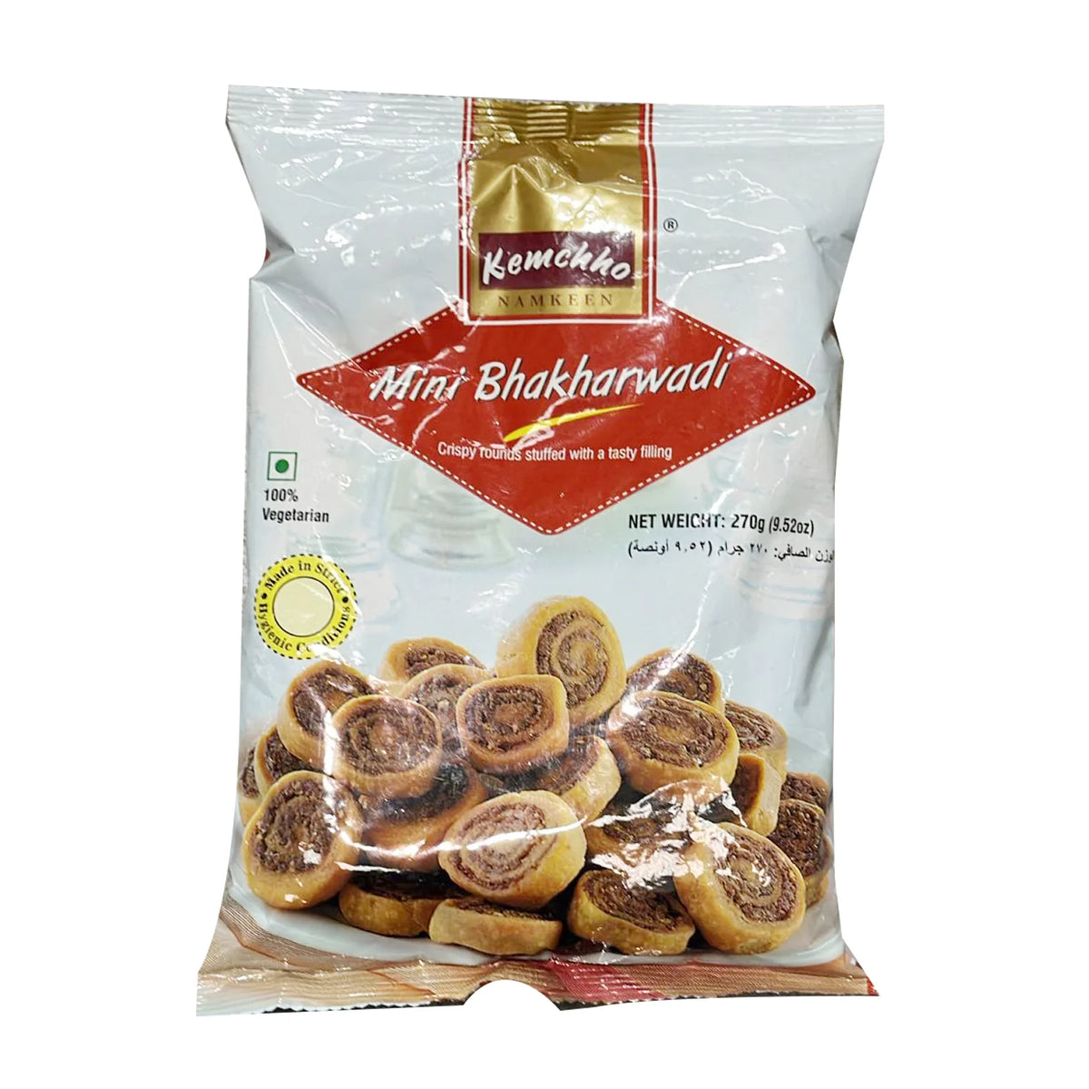 Kemccho Mini Bhakarwadi 270Gm