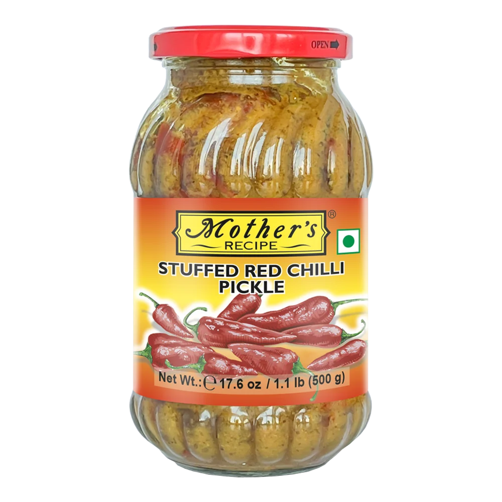 Mothers Stuffed Red Chilli 500G