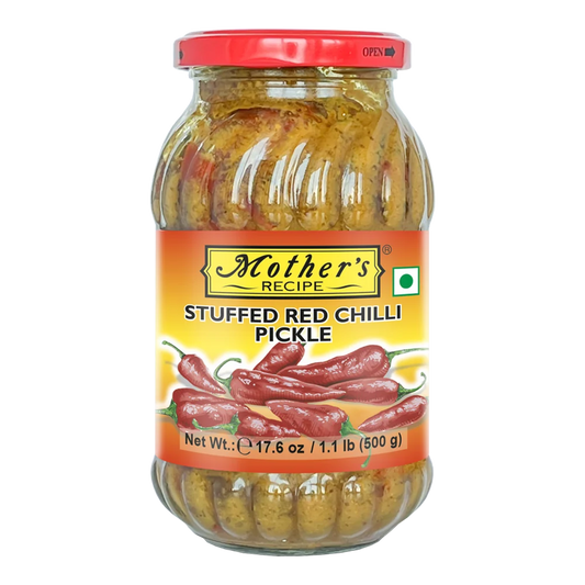 Mothers Stuffed Red Chilli 500G