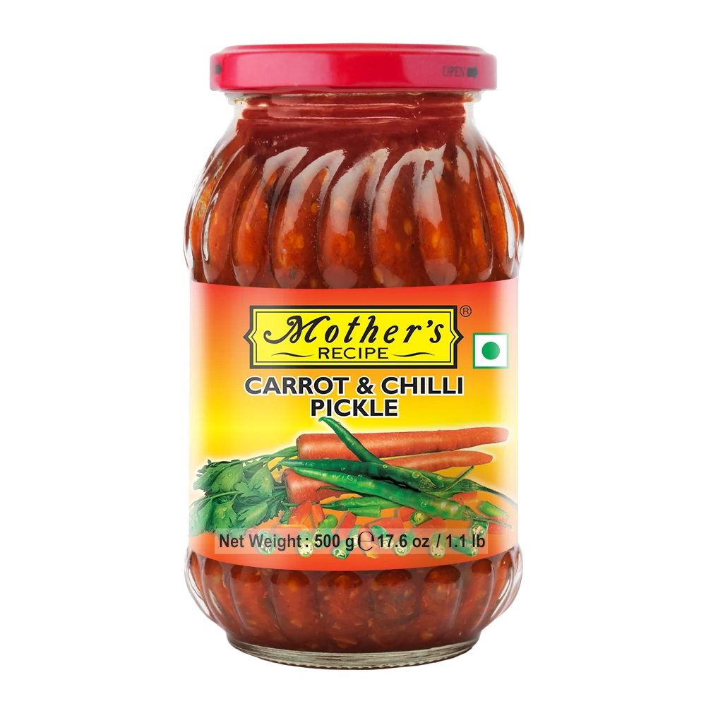 Mothers Carrot & Chilli Pickle500G