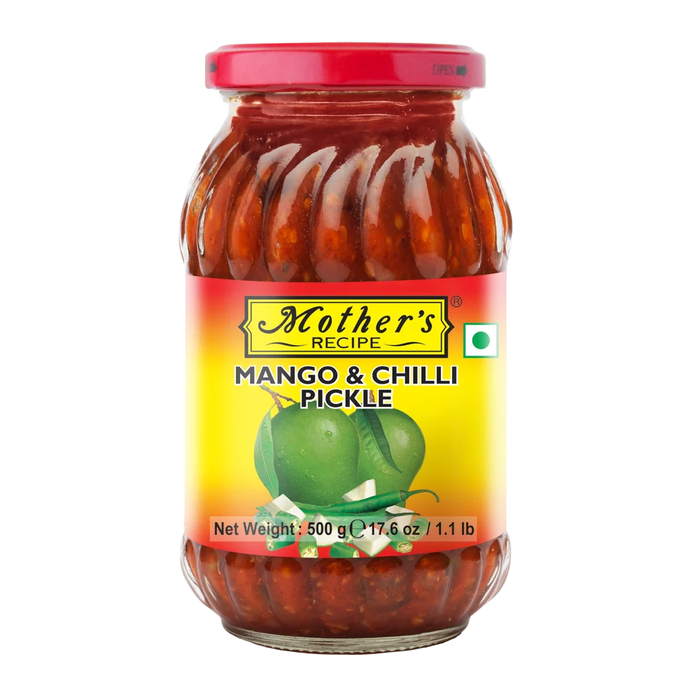 Mothers Mango & Chilli Pickle 500Gm