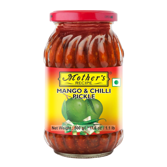 Mothers Mango & Chilli Pickle 500Gm