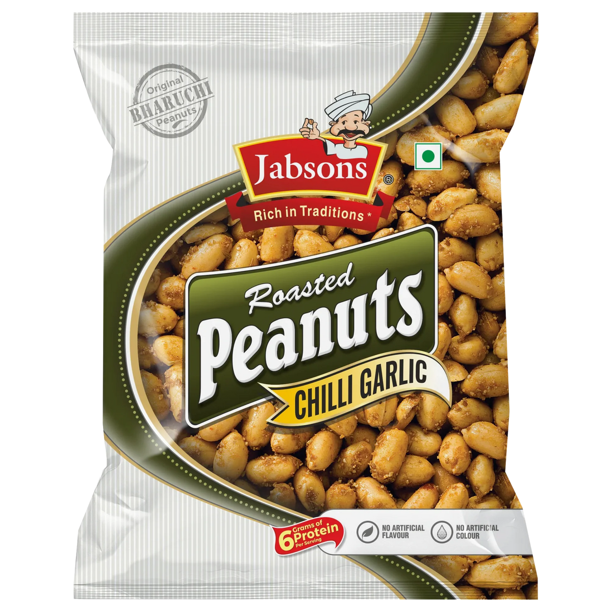 Jabsons Peanuts Chilli Garlic 140Gm