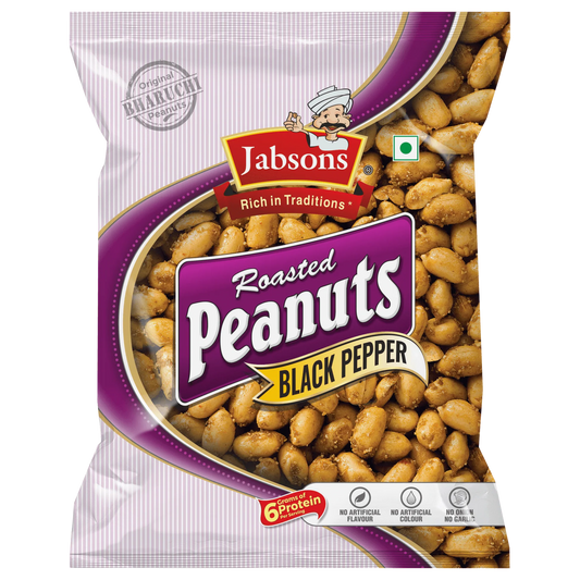 Jabsons Black Pepper Peanuts 140Gm