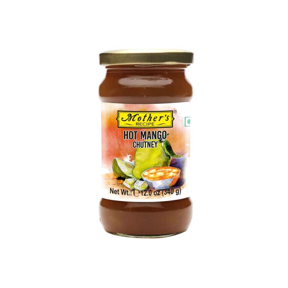 Mothers Hot Mango Chutney 340G
