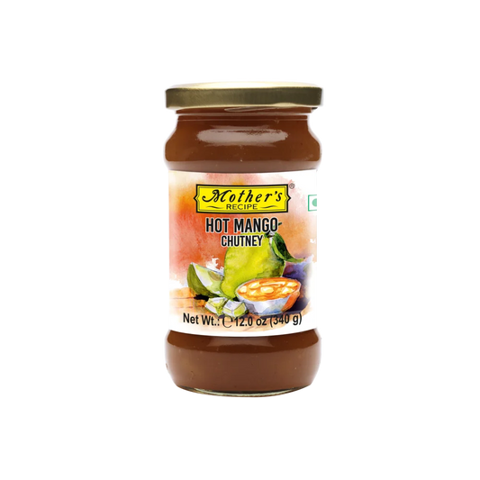 Mothers Hot Mango Chutney 340G