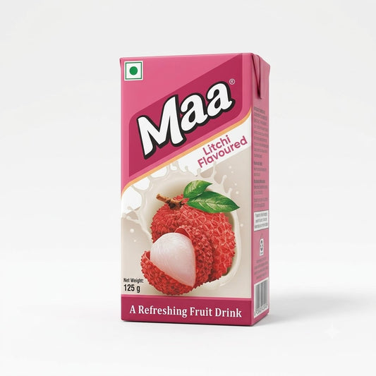 Maa Litchi Refreshing Fruit Drink 125ML