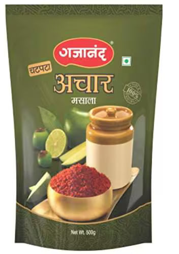 Gajanand Achar Masala 500Gm