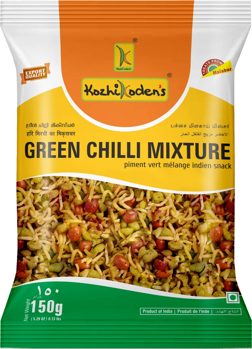 Kozhikodens Green Chilli Mixture 150Gm