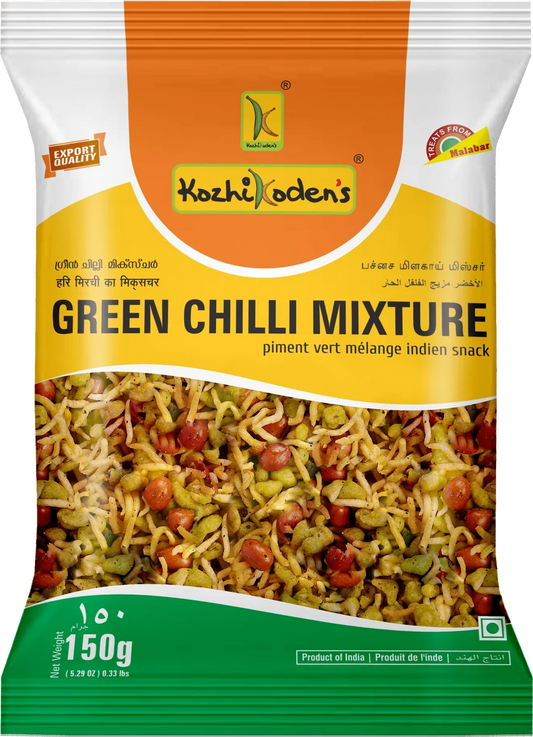 Kozhikodens Green Chilli Mixture 150Gm