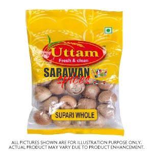 Uttam Supari Whole Small 100Gm
