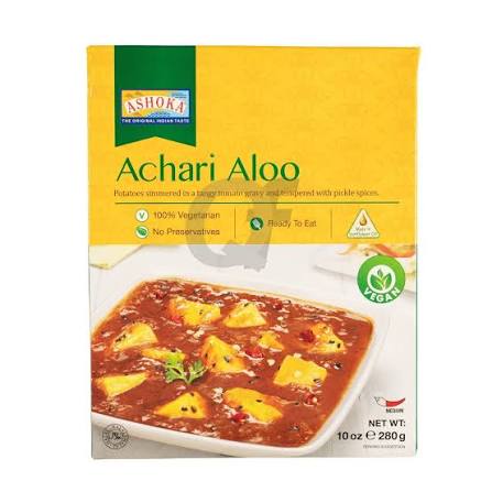 Ashoka Achari Aloo Vegan 280Gm