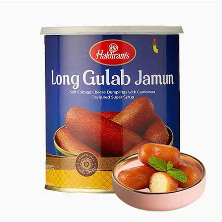 Haldirams Gulab Jamun Long 1Kg