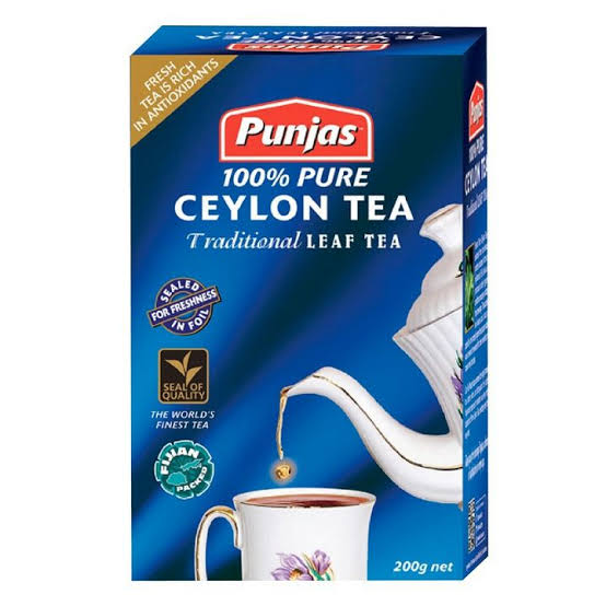 Punjas Ceylon Tea 100 Bag 200Gm