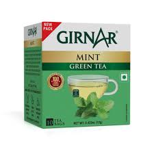 Girnar Green Tea Mint 10Bags 12G