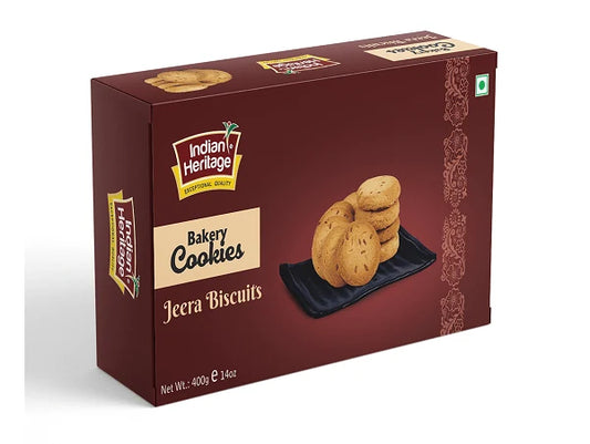Indian Heritage Jeera Cookies 350Gm