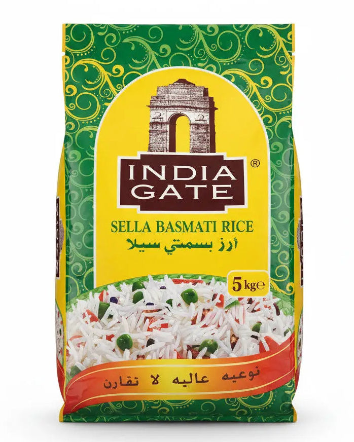 India Gate Sella Basmati Rice 5Kg
