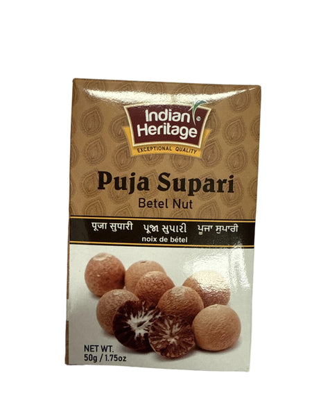 Indian Heritage Puja Supari 50Gm