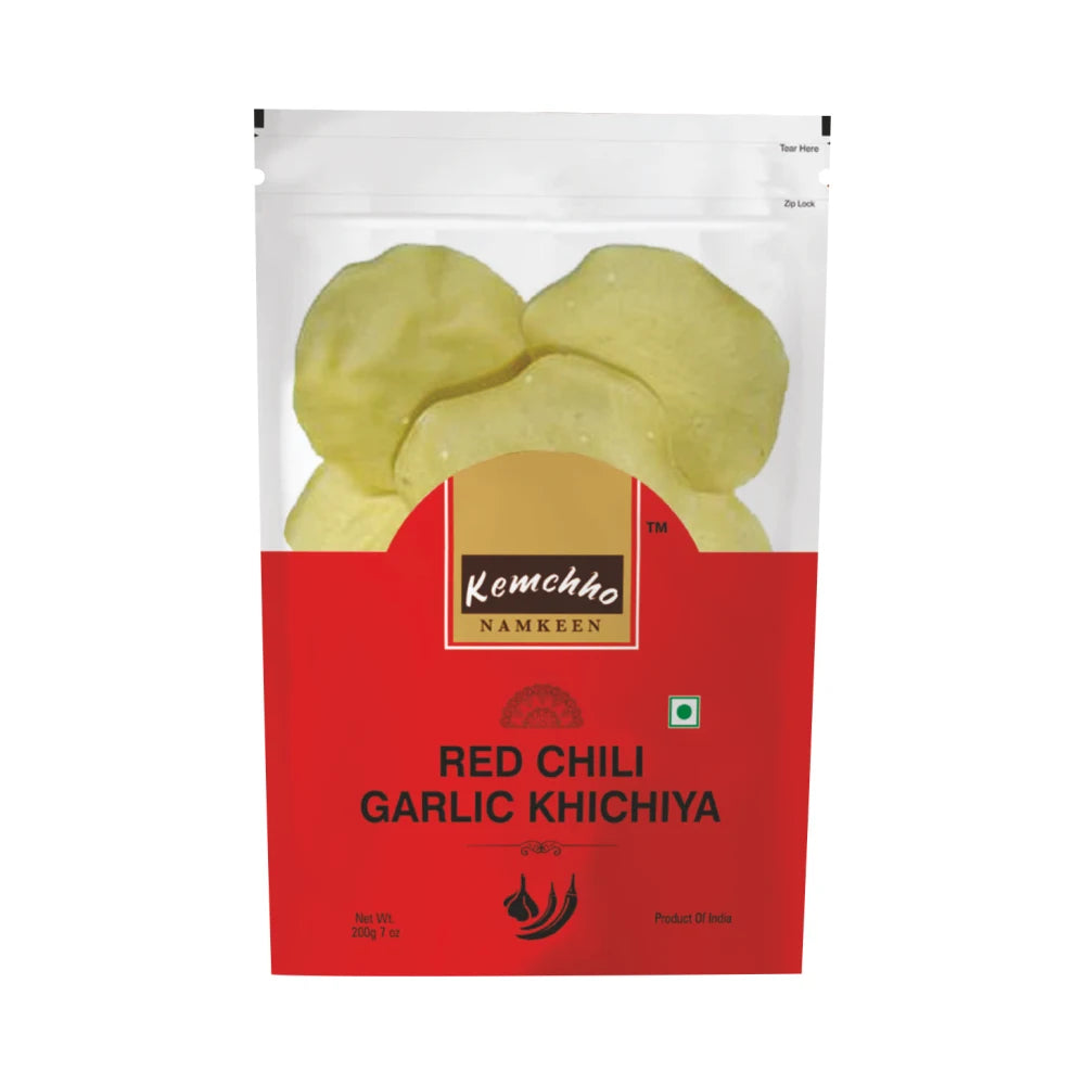Kemccho Red Chilli Garlic Khichiya 200Gm