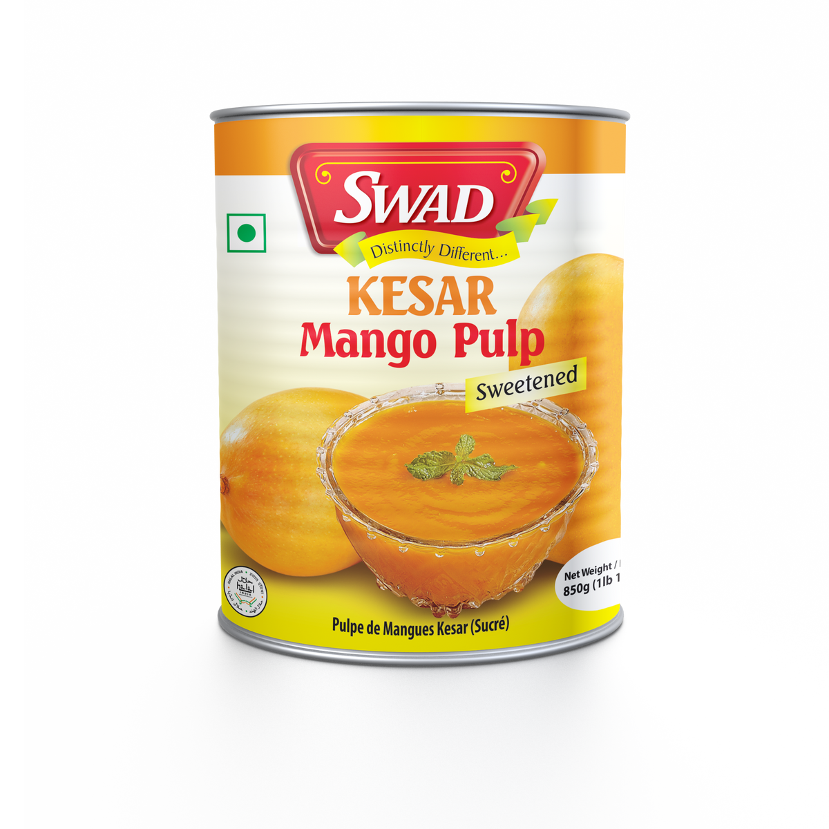 Swad Kesar Mango Pulp 850G