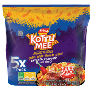 Kottumee Instant Noodles Chicken Flavour 78G X 5Pack