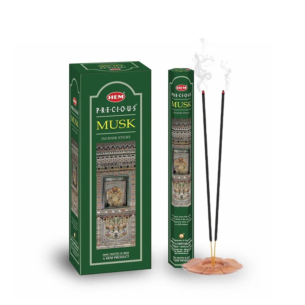 Hem Precious Musk Incense Sticks 6Pack