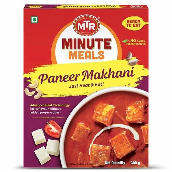 Mtr Paneer Makhani Ready To Eat 300G