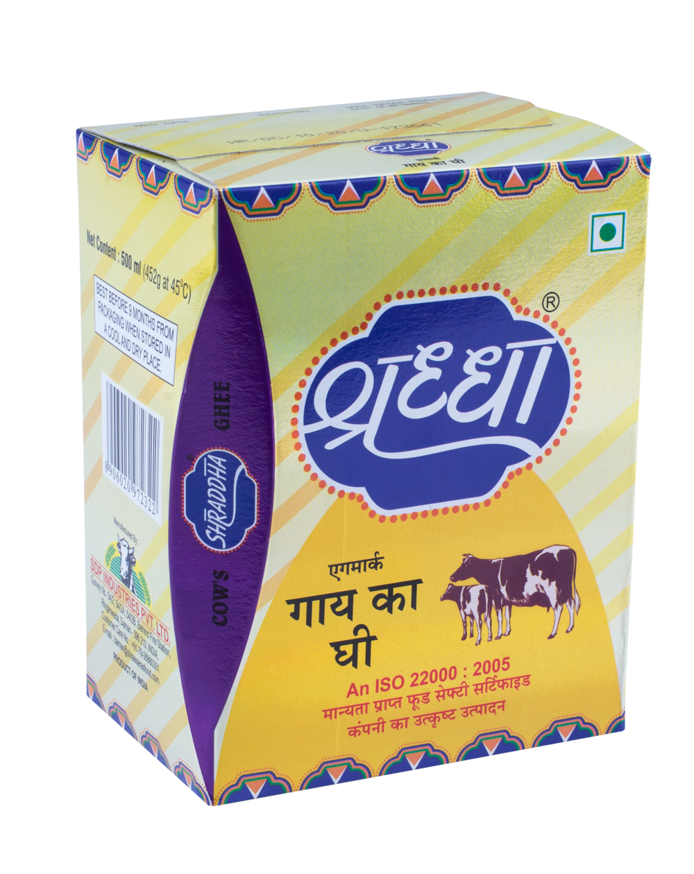 Shraddha Cow Ghee 500Ml