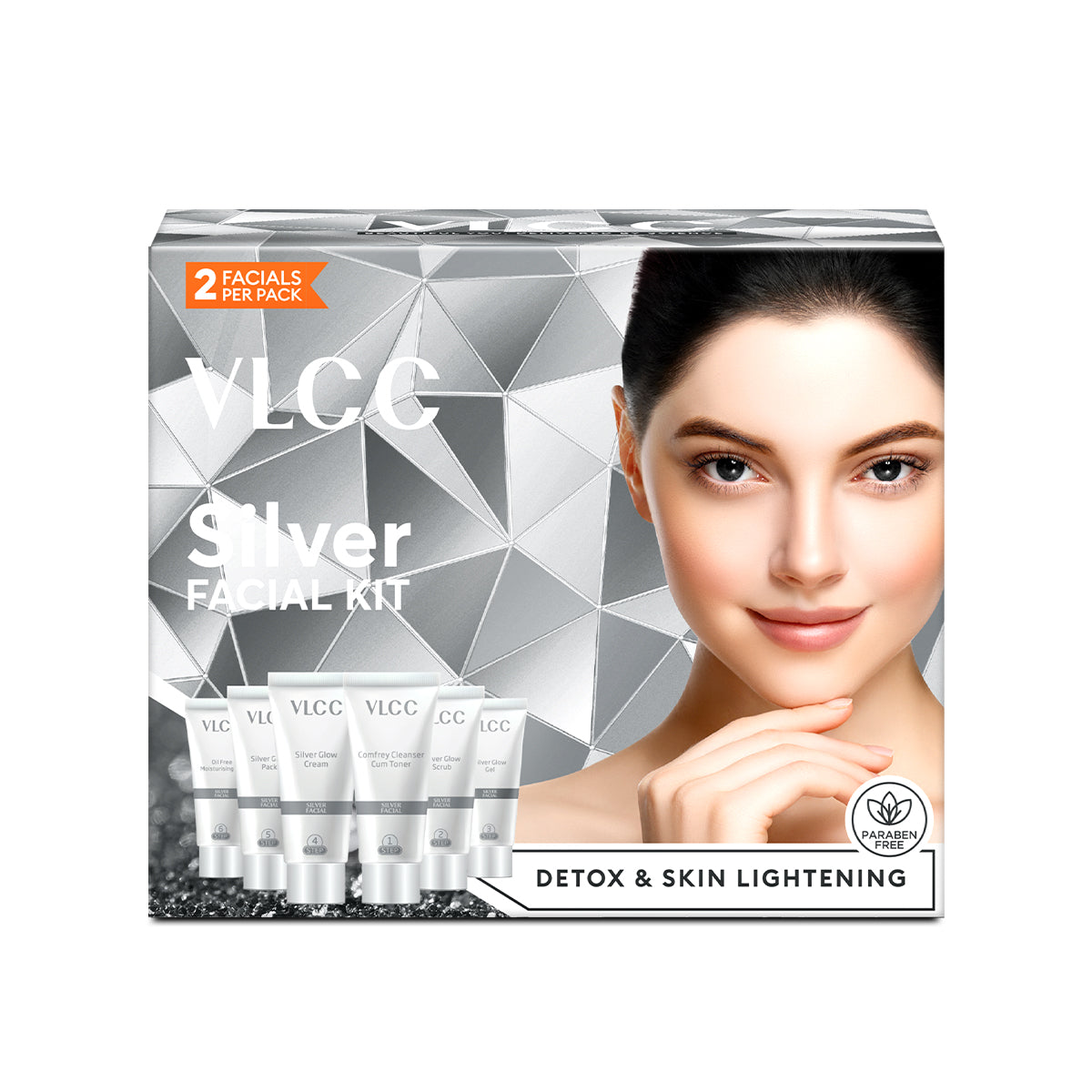 Vlcc Silver Facial Kit 60Gm