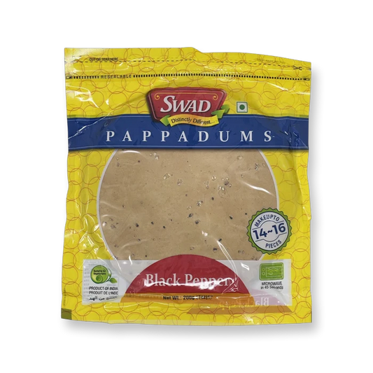 Swad Black Pepper Papad 200Gm