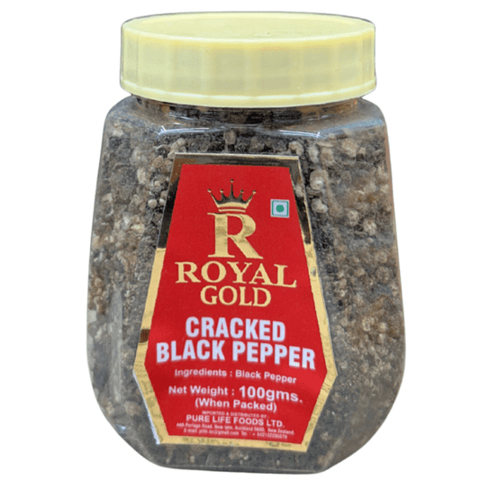 Royal Gold Cracked Black Pepper 100Gm